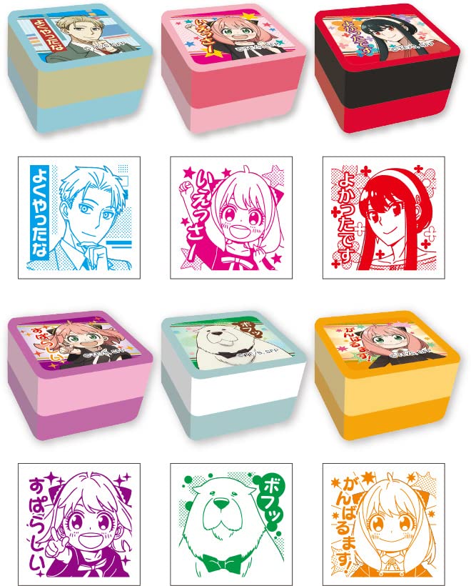 Spy×Family Stamp Set- Japan Figure Store - #1 Bring To You The Best Japanese Goods