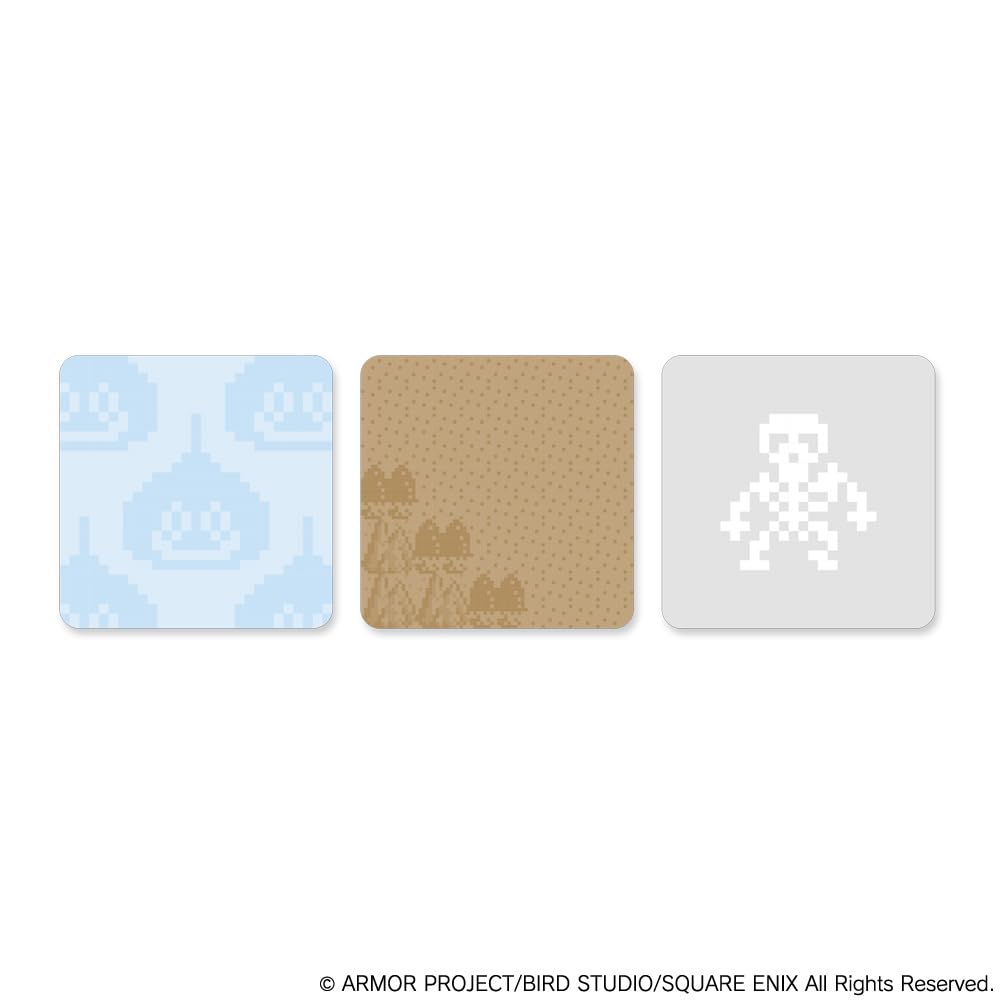 Square Enix Dragon Quest Blue Slime Sticky Notes - 3 Type Stationery Set 256001- Japan Figure Store - #1 Bring To You The Best Japanese Goods