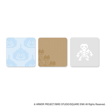 Square Enix Dragon Quest Blue Slime Sticky Notes - 3 Type Stationery Set 256001- Japan Figure Store - #1 Bring To You The Best Japanese Goods