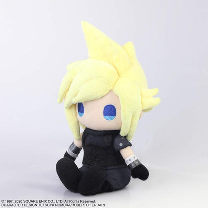 Square Enix FFVII Remake Plush Cloud Strife W140xD130xH215mm- Japan Figure Store - #1 Bring To You The Best Japanese Goods