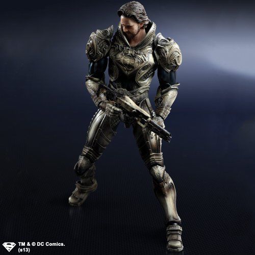 Square Enix Man Of Steel Play Arts Kai Jor-el Figure- Japan Figure Store - #1 Bring To You The Best Japanese Goods