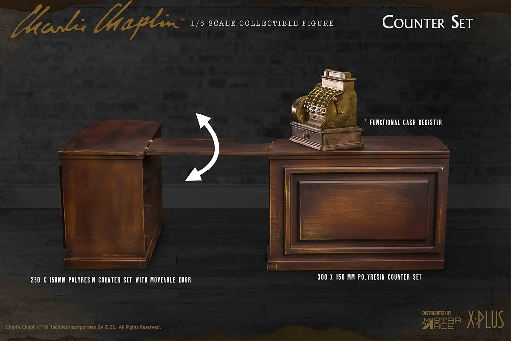 Star Ace Toys 1/6 Charlie Chaplin Accessory Counter Set Japan- Japan Figure Store - #1 Bring To You The Best Japanese Goods