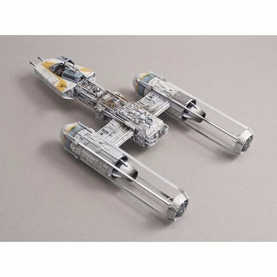 Star Wars 1/72 Y-wing Starfighter Plastic Model Kit Bandai- Japan Figure Store - #1 Bring To You The Best Japanese Goods