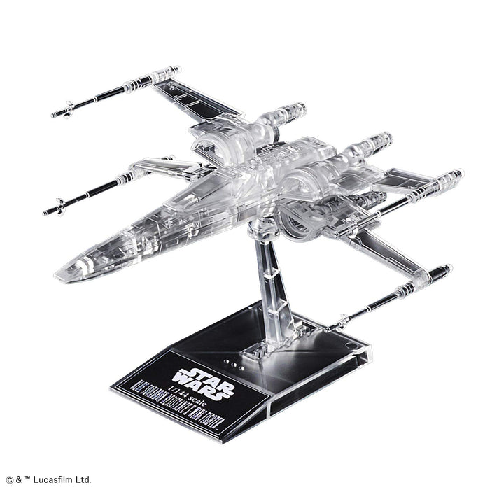 Bandai Spirits Star Wars Clear Vehicle Plastic Model Set - 1/144 1/350 1/540 - The Last Jedi - Japan- Japan Figure Store - #1 Bring To You The Best Japanese Goods