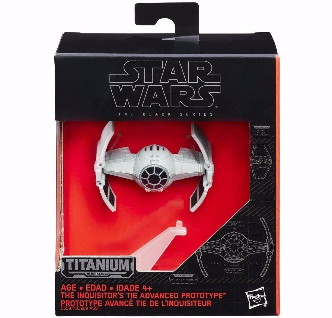 Star Wars Black Series Titanium Inquisitor's Tie Advanced Prototype Takara Tomy- Japan Figure Store - #1 Bring To You The Best Japanese Goods