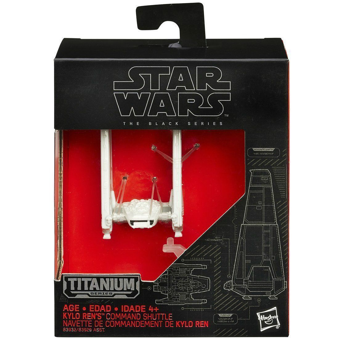 Star Wars Black Series Titanium Kylo Ren Command Shuttle Takara Tomy Japan- Japan Figure Store - #1 Bring To You The Best Japanese Goods