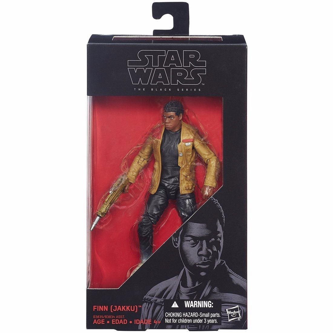 Star Wars The Force Awakens Black Series 6 Inch Figure Finn Takara Tomy Japan- Japan Figure Store - #1 Bring To You The Best Japanese Goods