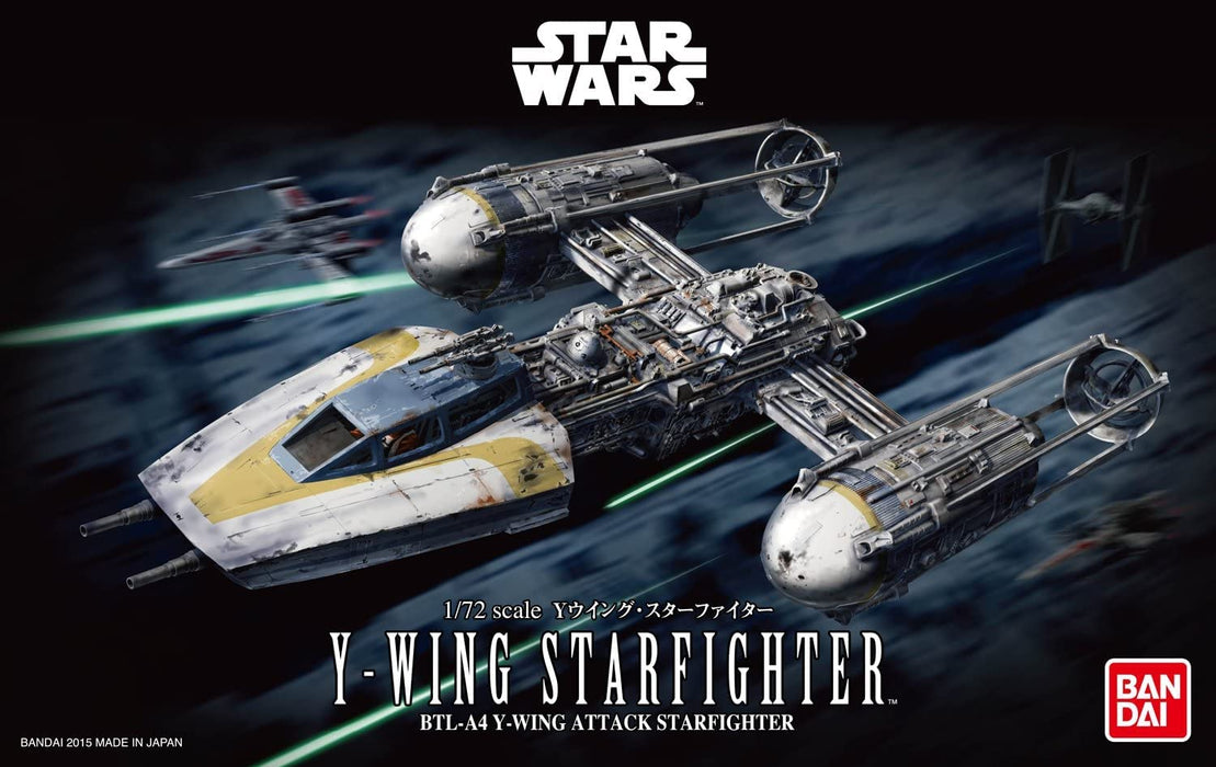 Bandai Star Wars: Y-Wing Starfighter The Workhorse Starfighter Japanese Toy Model- Japan Figure Store - #1 Bring To You The Best Japanese Goods