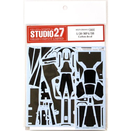 Studio27 St27 Cd20013 Mc Laren Mp4 / 5B Carbon Decal For Tamiya 1/20 Car Model Decal- Japan Figure Store - #1 Bring To You The Best Japanese Goods