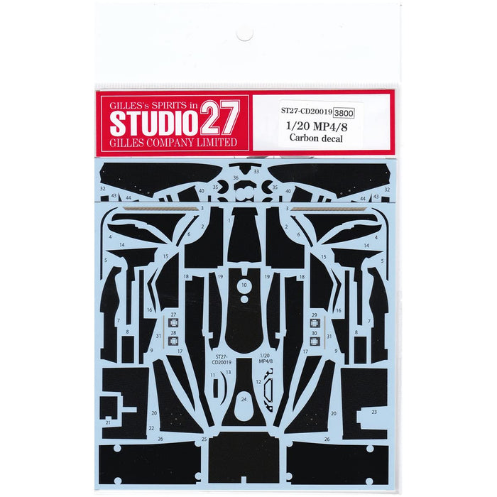 Studio27 St27 Cd20019 Mc Laren Mp4 / 8 Decal For Fujimi 1/20 Scale Car Decal- Japan Figure Store - #1 Bring To You The Best Japanese Goods
