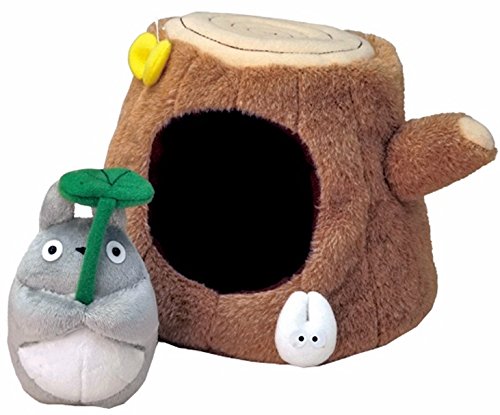 SUN ARROW Plush Doll My Neighbor Totoro Totoro'S House Stump M Size Tjn- Japan Figure Store - #1 Bring To You The Best Japanese Goods