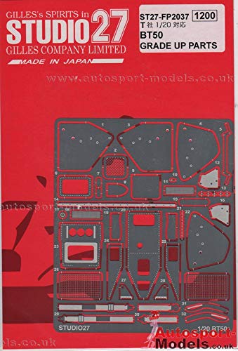 Studio27 St27 Fp2037 Brabham BT50 BMW Turbo Grade Up Parts For Tamiya 1/20 Plastic Model Parts- Japan Figure Store - #1 Bring To You The Best Japanese Goods