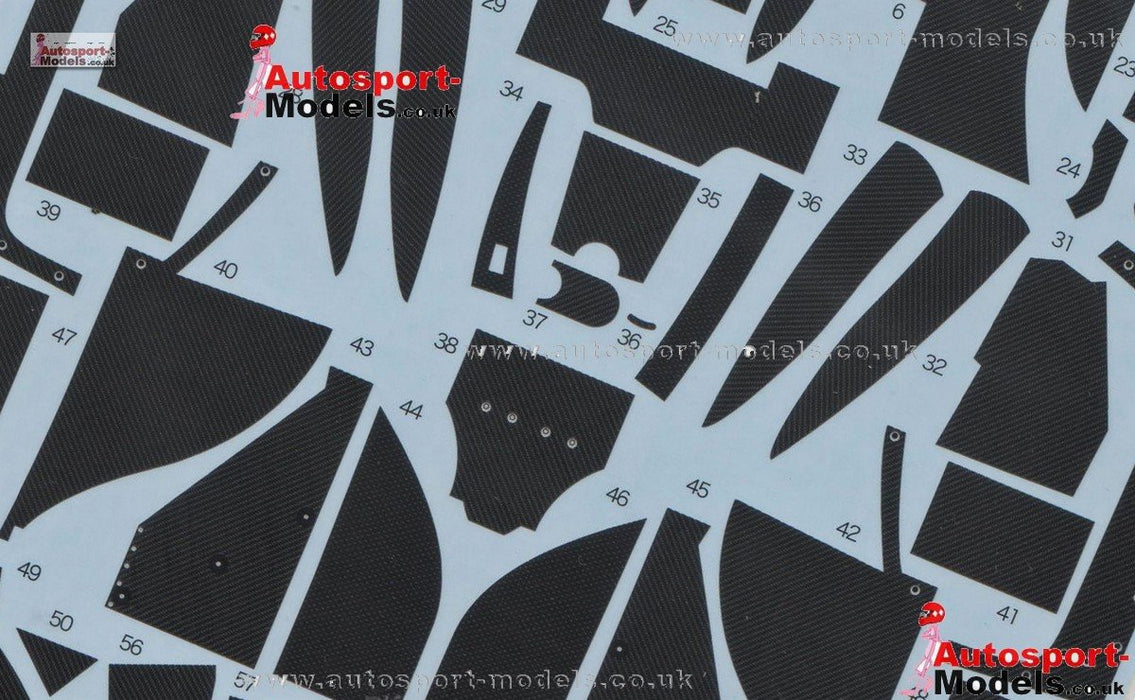 Studio27 St27 Cd20003 Fw16 Carbon Decal For Fujimi 1/20 Plastic Car Model Decal- Japan Figure Store - #1 Bring To You The Best Japanese Goods