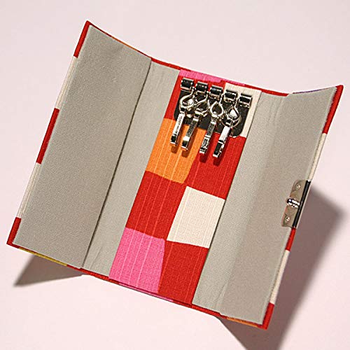 Jhands Japan Stylish Key Case With Red Checkered Design- Japan Figure Store - #1 Bring To You The Best Japanese Goods