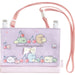 Sumikko Gurashi Multi Pocket Pouch Ca28001 Pink- Japan Figure Store - #1 Bring To You The Best Japanese Goods