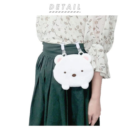 Sumikko Gurashi Outing Pocket Pouch Pouch Tissue Case Handkerchief Tissue Clip Character Goods San-X San-X Children Pocket Pouch [15 X 12 X D1.5 Cm] Sg-0041 [Ct] Cat- Japan Figure Store - #1 Bring To You The Best Japanese Goods