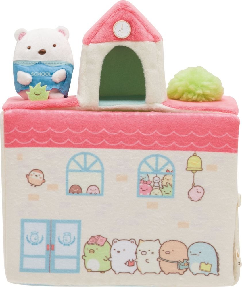 SAN-X Sumikko Gurashi Sumikko House "Study At School"- Japan Figure Store - #1 Bring To You The Best Japanese Goods