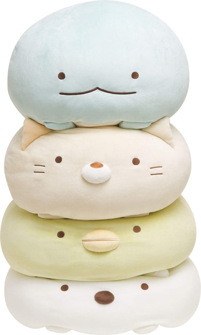 San-X Plush Doll Sumikko Gurashi Super Squishy Daifuku Coushion Pola Bear Stuffed Animals- Japan Figure Store - #1 Bring To You The Best Japanese Goods