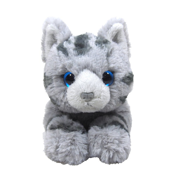 SUNLEMON Plush Doll Hiza Neko Gray Size S Tjn- Japan Figure Store - #1 Bring To You The Best Japanese Goods