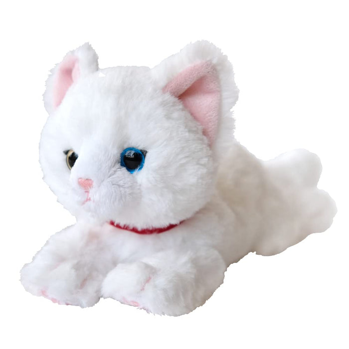 SUNLEMON Plush Doll Knee Cat Odd-Eye Ss White- Japan Figure Store - #1 Bring To You The Best Japanese Goods