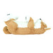 Sun Lemon P-8362 Shiba Inu Lap Dog Sleeping- Japan Figure Store - #1 Bring To You The Best Japanese Goods