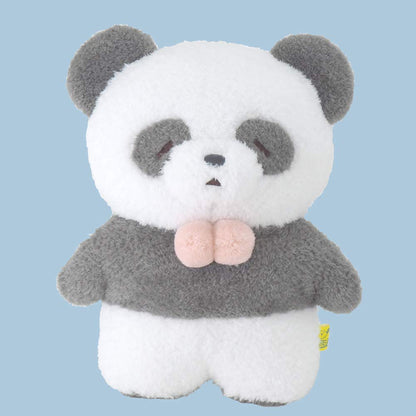 SUNLEMON Plush Doll Fluffy Tatton Panda Gray M- Japan Figure Store - #1 Bring To You The Best Japanese Goods