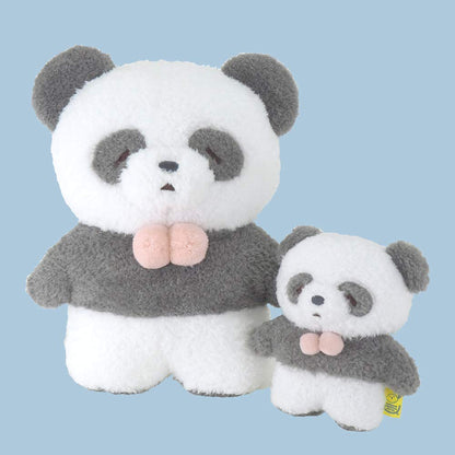 SUNLEMON Plush Doll Fluffy Tatton Panda Gray M- Japan Figure Store - #1 Bring To You The Best Japanese Goods