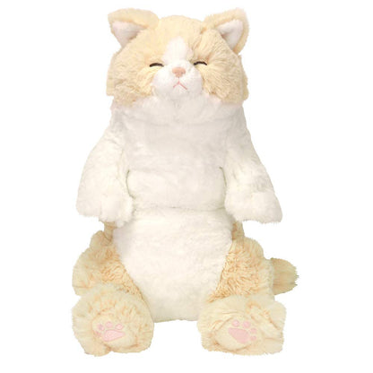 SUNLEMON Plush Doll Knee Cat Sleeping Cream- Japan Figure Store - #1 Bring To You The Best Japanese Goods