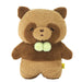 Sunlemon Tatton Plush Tanuki Br (M) P-7882 Tea- Japan Figure Store - #1 Bring To You The Best Japanese Goods