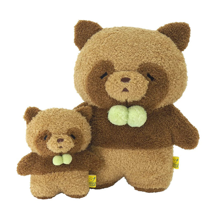 Sunlemon Tatton Plush Tanuki Br (M) P-7882 Tea- Japan Figure Store - #1 Bring To You The Best Japanese Goods