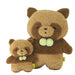Sunlemon Tatton Plush Tanuki Br (M) P-7882 Tea- Japan Figure Store - #1 Bring To You The Best Japanese Goods