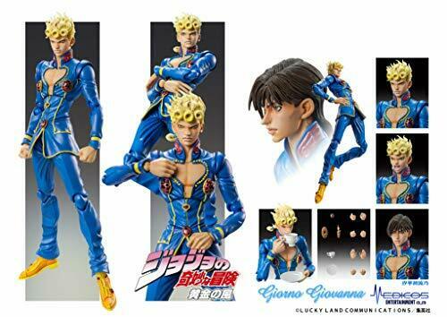 Super Action Statue Jojo's Bizarre Adventure Part 5 Giorno Giovanna Second- Japan Figure Store - #1 Bring To You The Best Japanese Goods