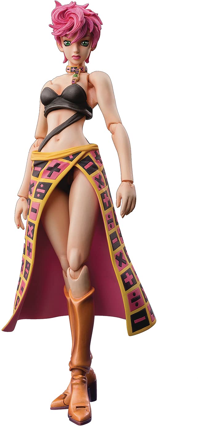 Super Figure Action Jojo&S Bizarre Adventure Part 5 Trish Una Approx. 150Mm Pvc Abs Nylon Painted Action Figure- Japan Figure Store - #1 Bring To You The Best Japanese Goods