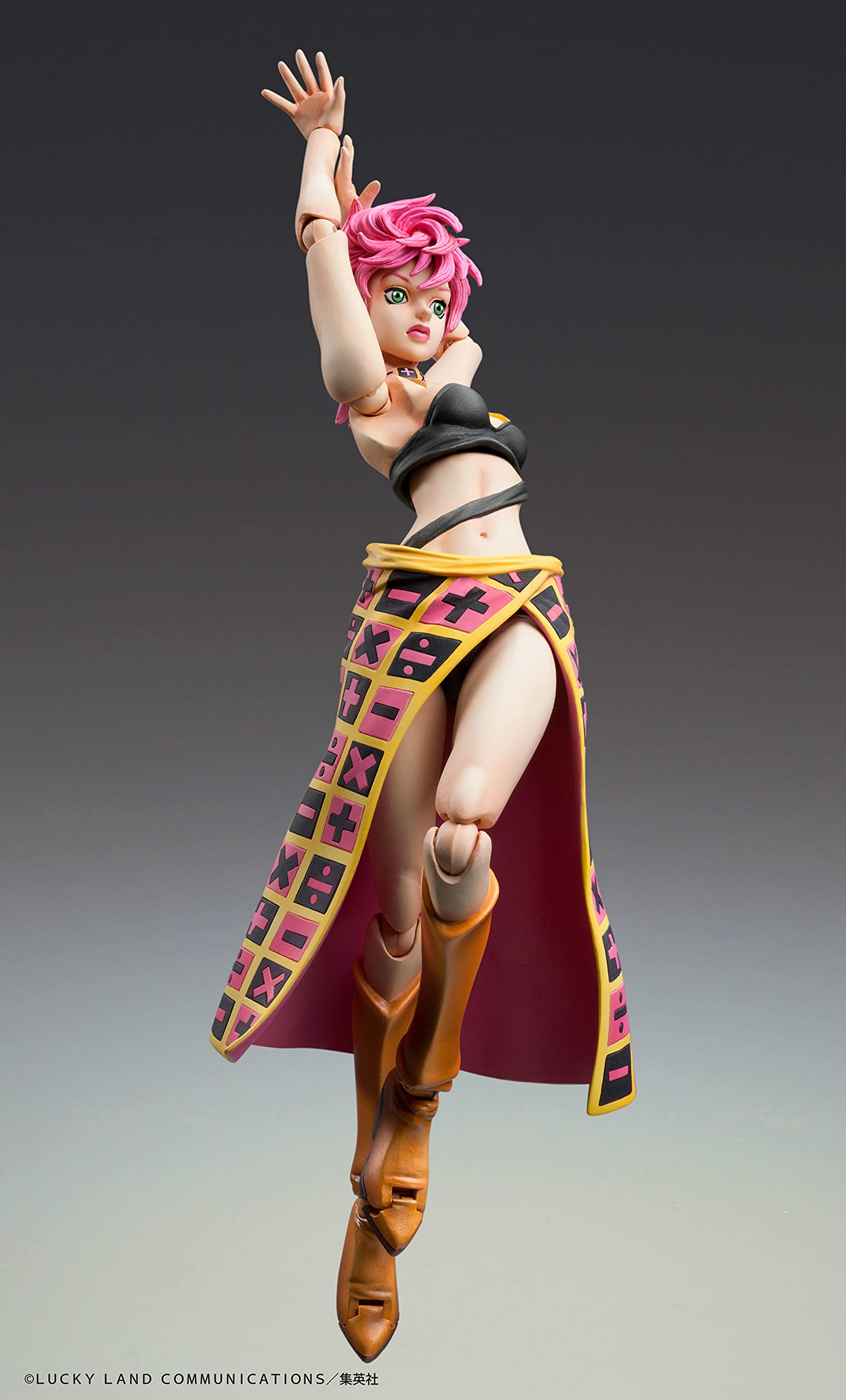 Super Figure Action Jojo&S Bizarre Adventure Part 5 Trish Una Approx. 150Mm Pvc Abs Nylon Painted Action Figure- Japan Figure Store - #1 Bring To You The Best Japanese Goods
