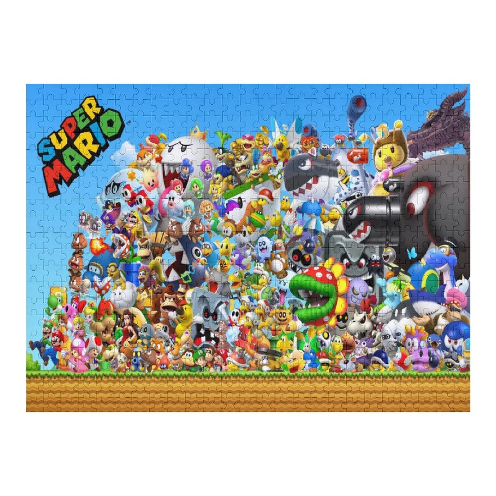 LLGX Super Mario 500 Pieces Jigsaw Puzzles Educational Toys For Kids Made In Japan- Japan Figure Store - #1 Bring To You The Best Japanese Goods