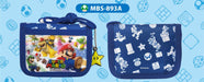 Sun Art Japan Super Mario Rf Wallet Blue Mbs 893A Ble- Japan Figure Store - #1 Bring To You The Best Japanese Goods