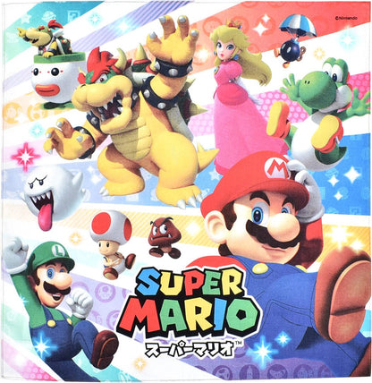 Super Mario Lunch Cloth Mario Characters Pattern- Japan Figure Store - #1 Bring To You The Best Japanese Goods