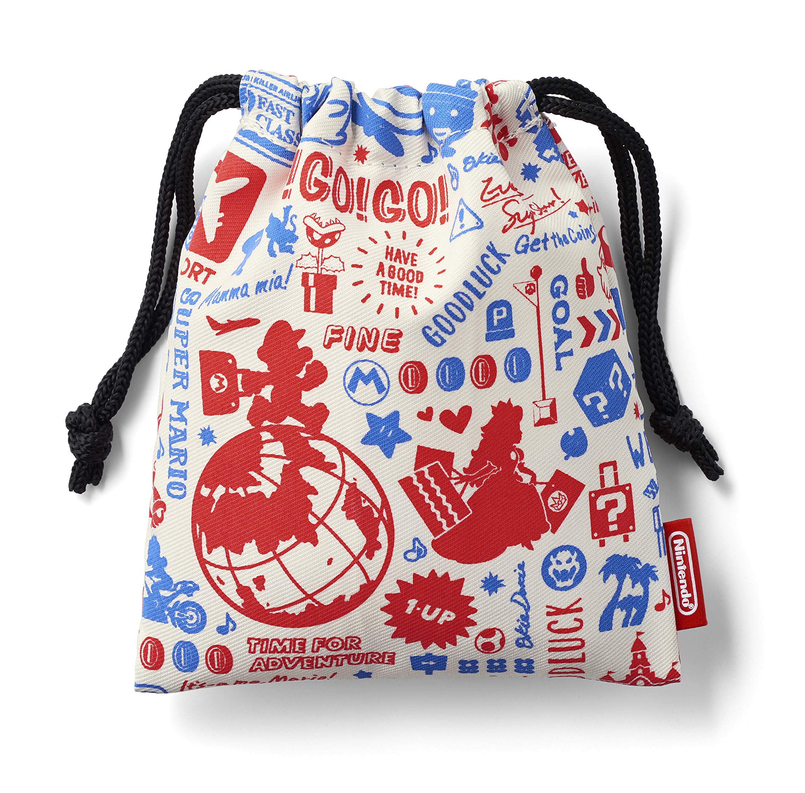 NINTENDO Super Mario Eye Mask Original Travel Pattern- Japan Figure Store - #1 Bring To You The Best Japanese Goods