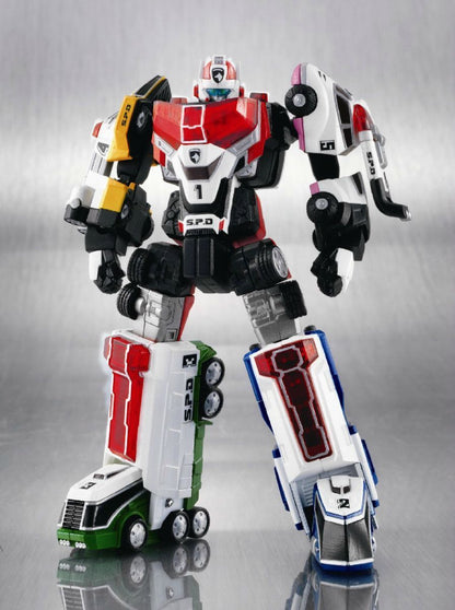 Super Robot Chogokin Tokusou Sentai Dekaranger Robo Action Figure Bandai Japan- Japan Figure Store - #1 Bring To You The Best Japanese Goods