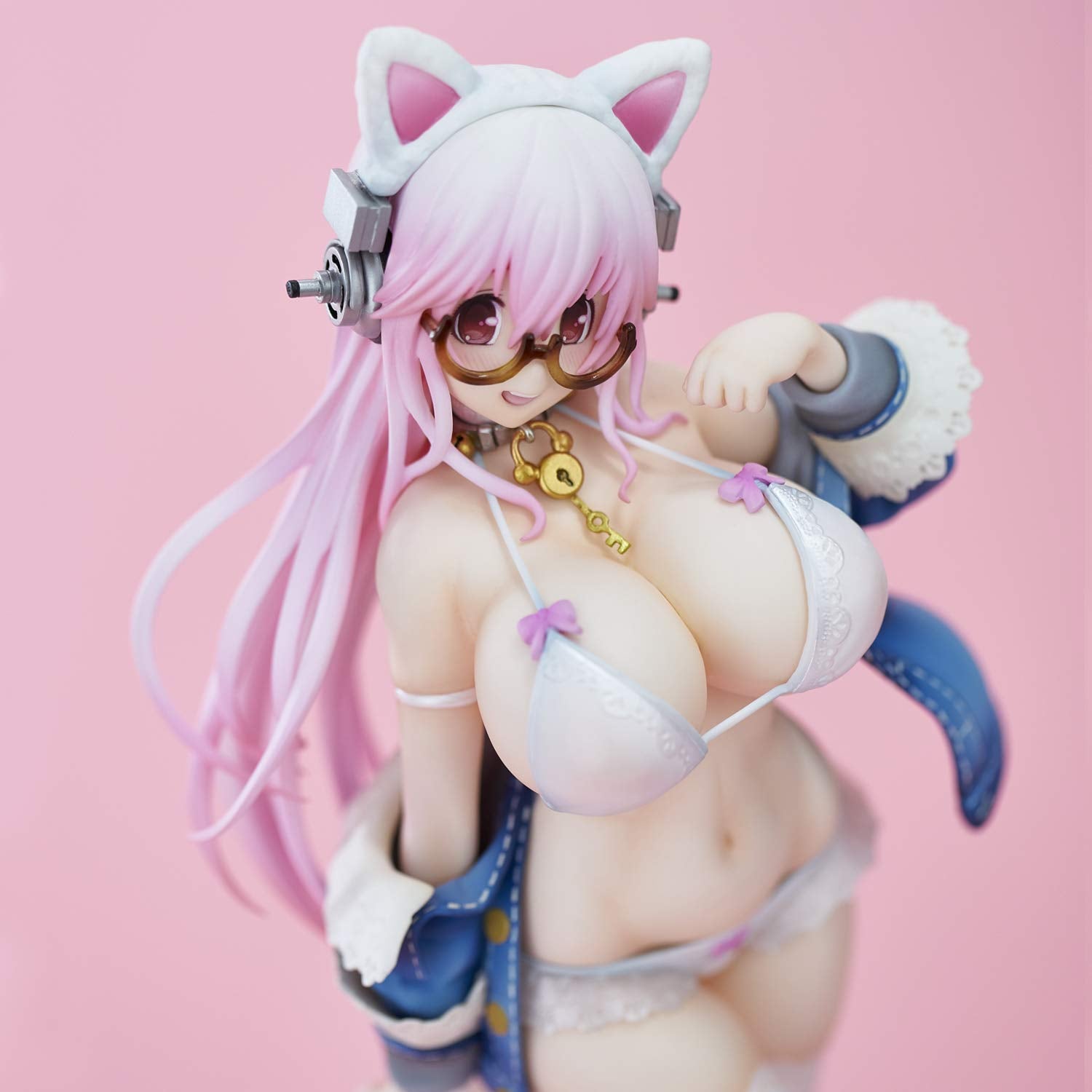 Kaiyodo Super Sonico White Cat Resale 24 PVC/ABS Figure- Japan Figure Store - #1 Bring To You The Best Japanese Goods