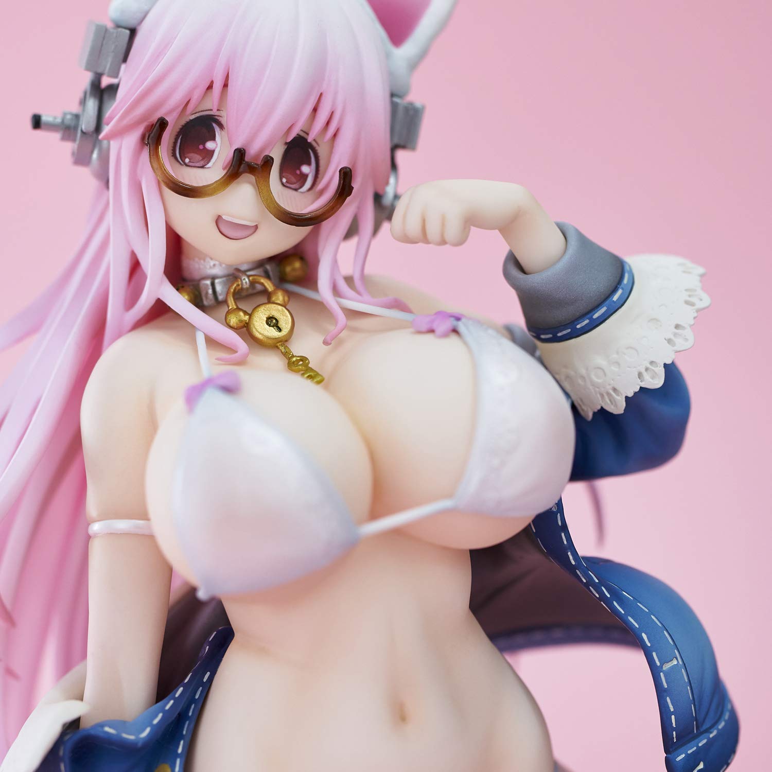Kaiyodo Super Sonico White Cat Resale 24 PVC/ABS Figure- Japan Figure Store - #1 Bring To You The Best Japanese Goods