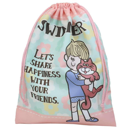 K Company Swimmer Drawstring Bag L Mint Japanese Cute Drawstring Bags Accessories- Japan Figure Store - #1 Bring To You The Best Japanese Goods
