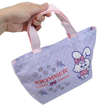 KCOMPANY Swimmer Mini Tote Bag Purple- Japan Figure Store - #1 Bring To You The Best Japanese Goods