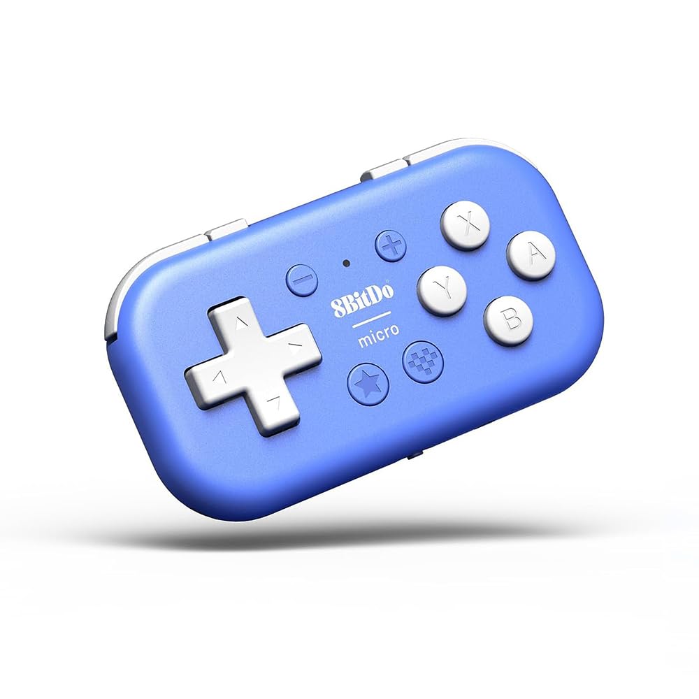 8Bitdo Cyber Gadget Micro Bluetooth Gamepad Blue - Switch/Android Compat.- Japan Figure Store - #1 Bring To You The Best Japanese Goods