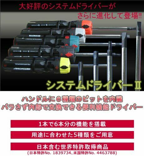 Switz Tool System Driver 2 6 Square Mm Set Blue Sd2-05- Japan Figure Store - #1 Bring To You The Best Japanese Goods