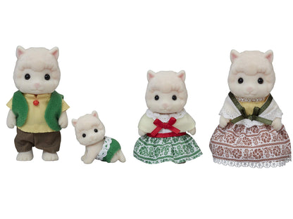 Epoch Sylvanian Families Alpaca Family Fs-31 St Mark Certified for Ages 3+ Dollhouse Toy- Japan Figure Store - #1 Bring To You The Best Japanese Goods