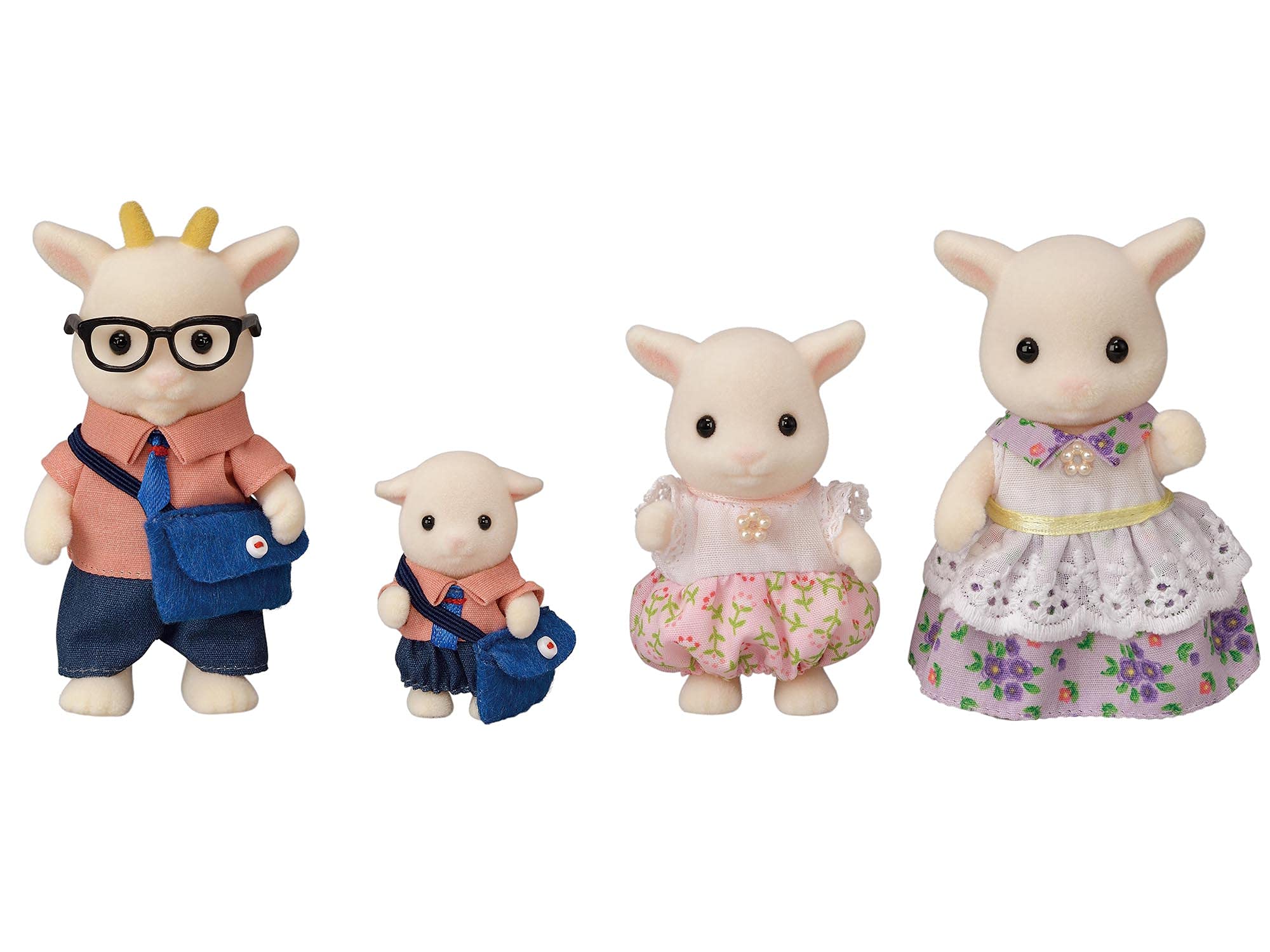 Epoch Sylvanian Families Goat Family Dollhouse Toy St Mark Certified for 3 Years and Up- Japan Figure Store - #1 Bring To You The Best Japanese Goods