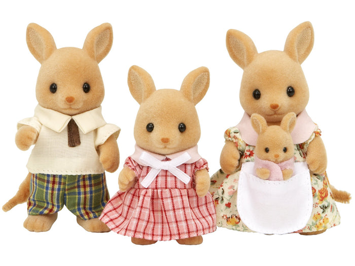 Epoch Sylvanian Families Kangaroo Family Toy Dollhouse Age 3+ Fs-03 St Mark Certified- Japan Figure Store - #1 Bring To You The Best Japanese Goods