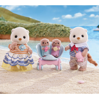 Epoch Sylvanian Families Sea Otter Dollhouse Toy for 3 Years and Older FS-54- Japan Figure Store - #1 Bring To You The Best Japanese Goods