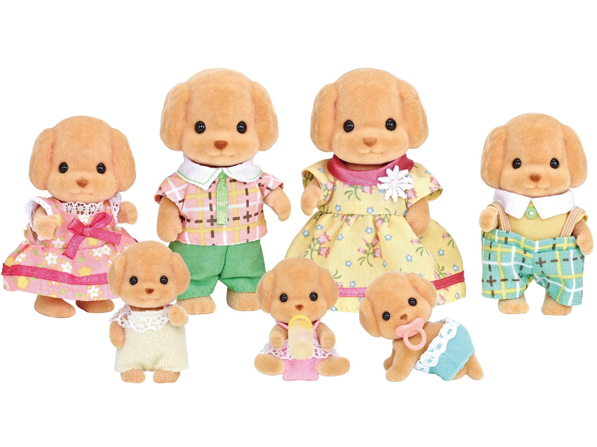 Epoch Sylvanian Families Toy Poodle Family Dollhouse Set FS-29 Age 3+- Japan Figure Store - #1 Bring To You The Best Japanese Goods